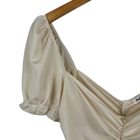 REFORMATION Fallow Top Cream Small NWOT - Picture 6 of 7